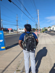 Eastsport Oversized Expandable Backpack with Removable Easy Wash Bag