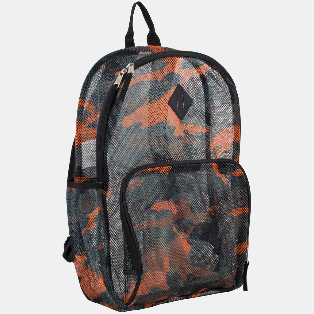 eastsport mini mesh backpack Yolk Mokuyobi and a top handle for easy carrying on the go Eastsport Spark Mesh Backpack, Black