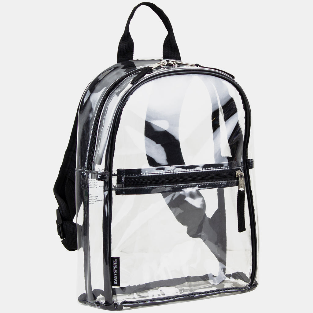american apparel clear mini backpack Clear Mini Dome Stadium Approved Backpack