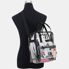 Stadium Approved Clear Crossbody Tote