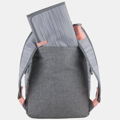 Large Capacity Madison Backpack Diaper Bag with Bonus Changing Pad