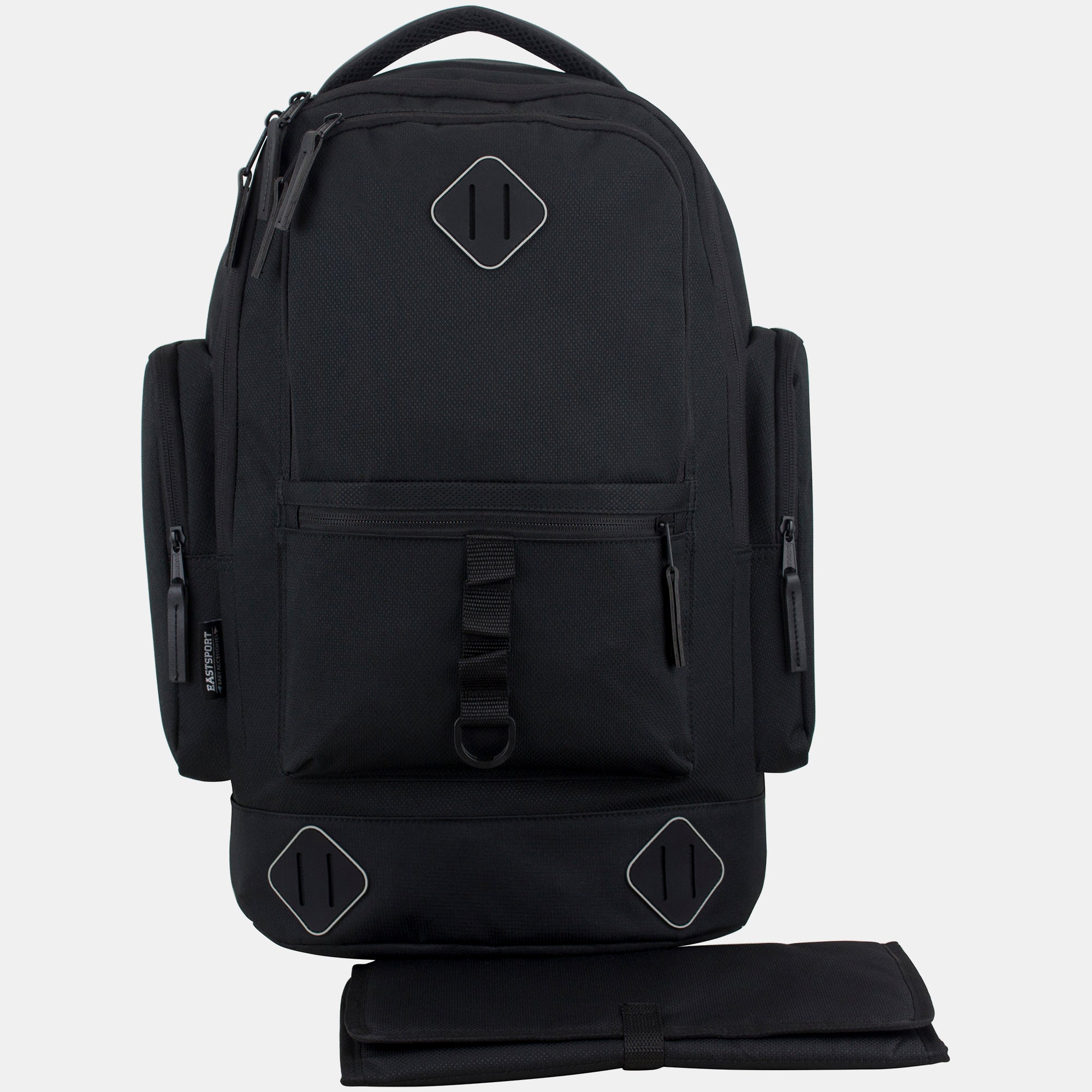 Lenox Stylish Large Backpack Diaper Bag with Bonus Changing Pad