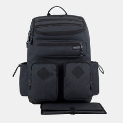 Utility Large Capacity Backpack Diaper Bag with Bonus Changing Pad