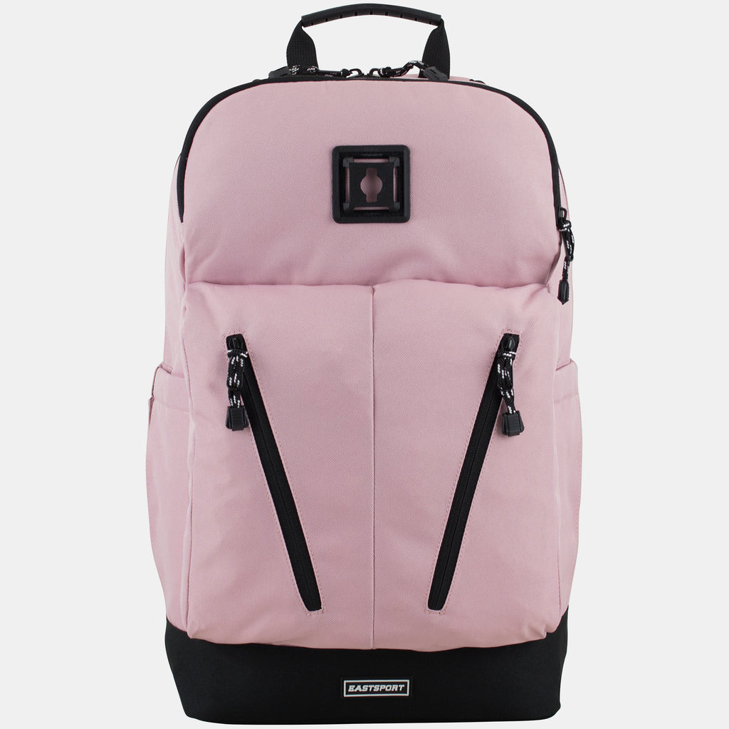 Pink Ice Laptop Backpack Travel Recycled Polyester Large Capacity