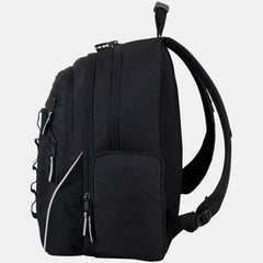 Unisex Expandable Velocity Backpack Black Stripe