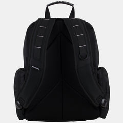 Unisex Expandable Velocity Backpack Black Stripe