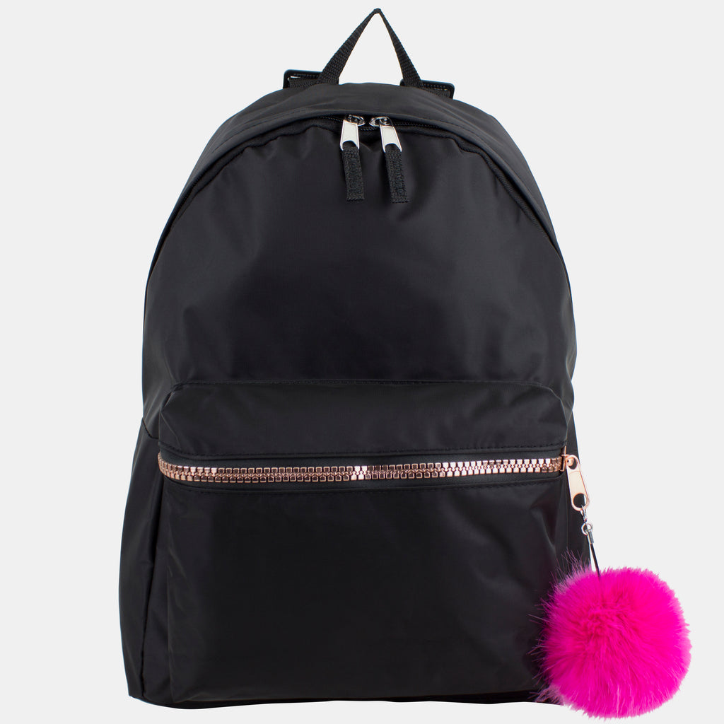 Eastsport Super Fashion-Forward Girls Backpack with Rose Gold Accent 