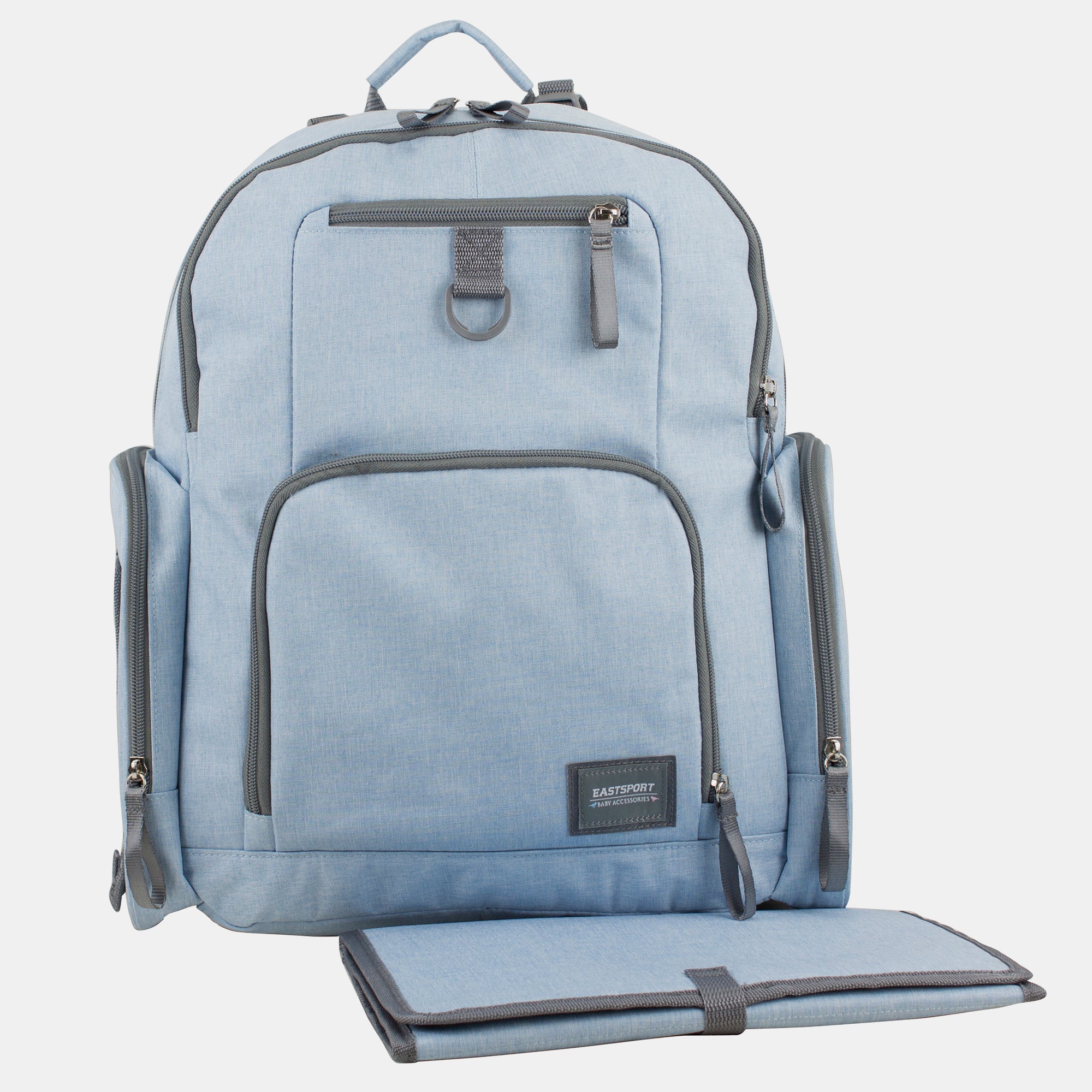 Multi-Function Bond St. Large Backpack Diaper Bag with Bonus Changing Pad