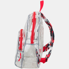 Eastsport Clear Backpack with Printed Straps