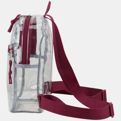 100% Transparent Clear Mini Backpack with Adjustable Straps