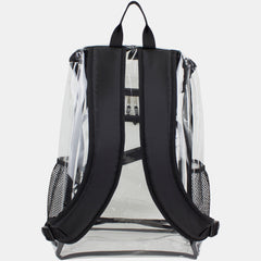 Clear Stadium Approved Top Loader Backpack with Adjustable Colorful Straps