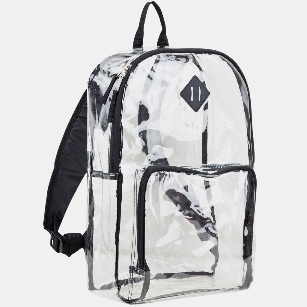 My clear backpack business brief best sale