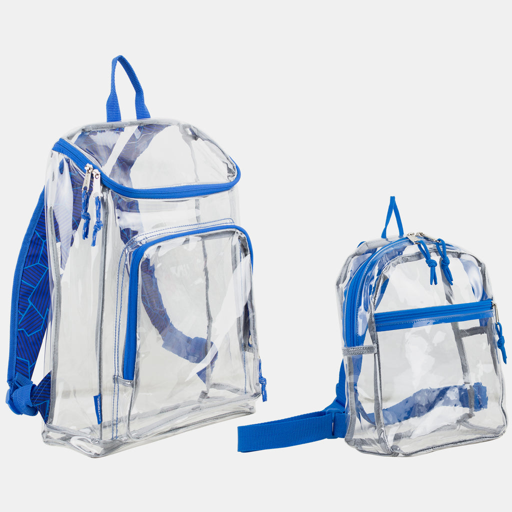 Eastsport Clear Mini Backpack - Black