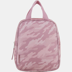 Camo Cargo Dual-Handle Insulated Lunch Bag