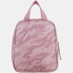 Camo Cargo Dual-Handle Insulated Lunch Bag
