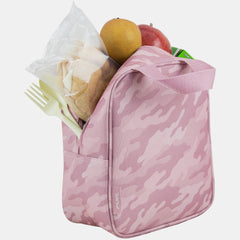 Camo Cargo Dual-Handle Insulated Lunch Bag