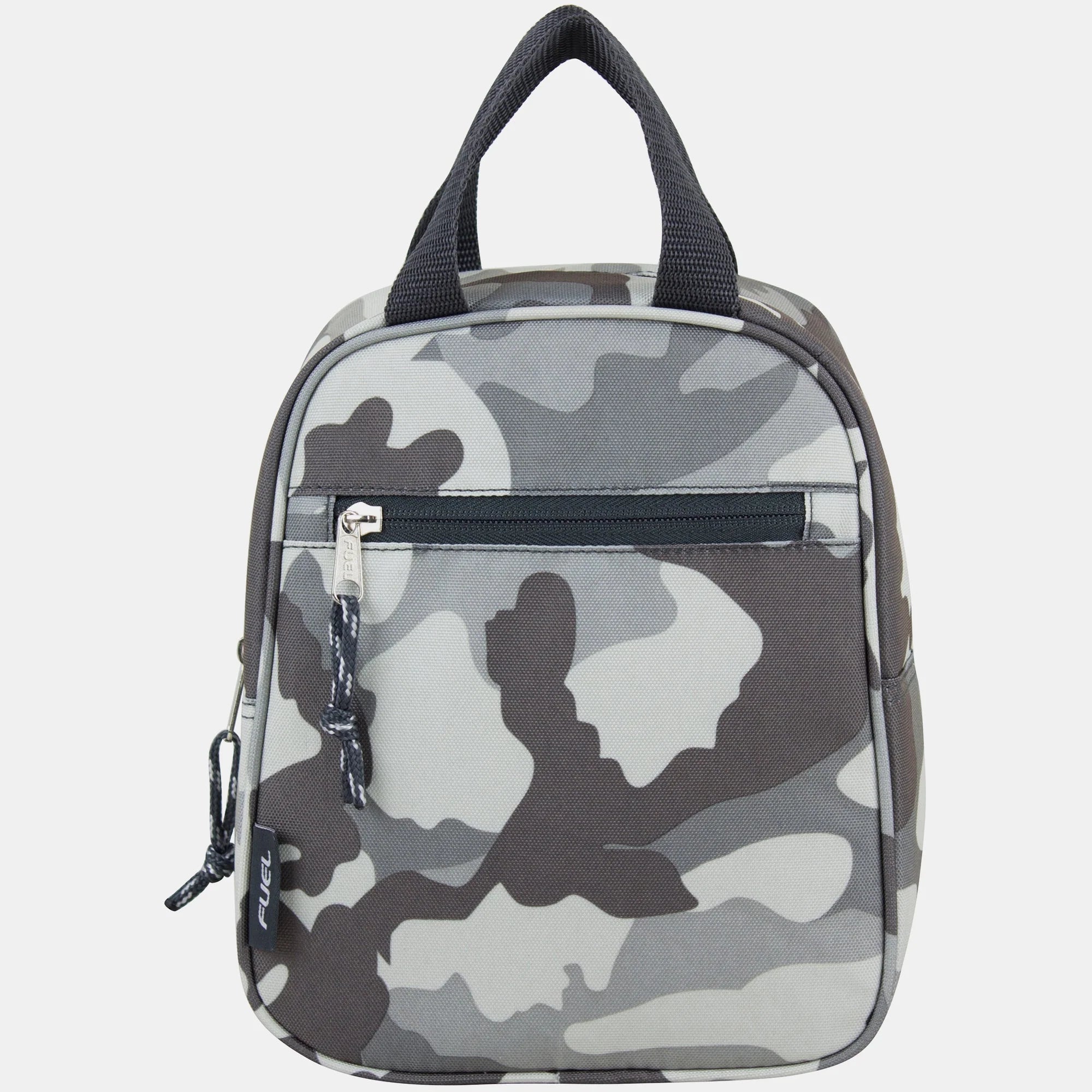 Camo Lunch Bag with Front Zipper