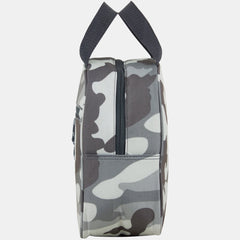 Camo Lunch Bag with Front Zipper