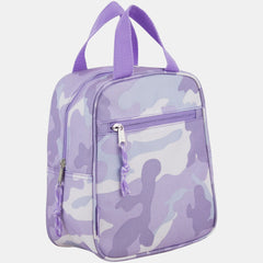 Camo Lunch Bag with Front Zipper