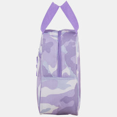 Camo Lunch Bag with Front Zipper