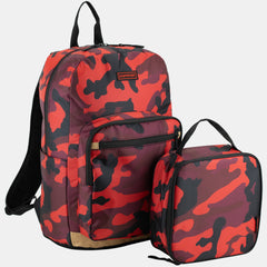 Backpack with Matching Lunchbox Combo