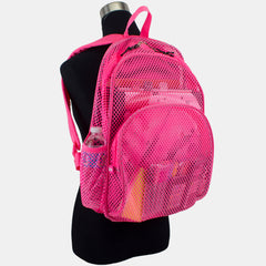 Classic Mesh Backpack with Padded Shoulder Straps