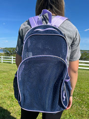 Classic Mesh Backpack with Padded Shoulder Straps