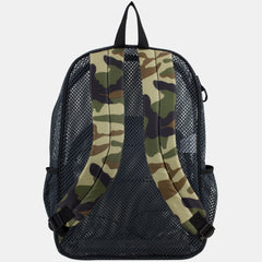 Mesh Bungee School, Work, Gym Backpack