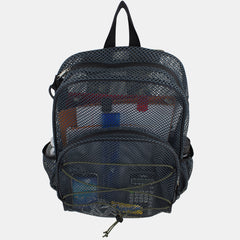 Mesh Bungee School, Work, Gym Backpack