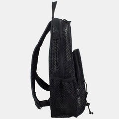 Mesh Bungee Gym Backpack Black