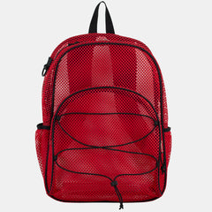 Mesh Bungee School, Work, Gym Backpack