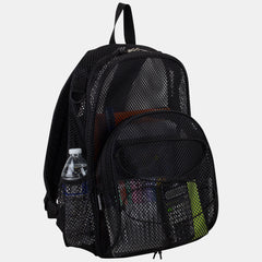 Mesh Bungee School, Work, Gym Backpack