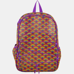 Mesh Bungee Gym Backpack