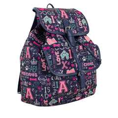 Puppy Love Print Lightweight Backpack