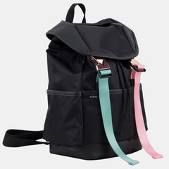 Drawstring Backpack With Double Rose Gold Buckles