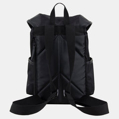 Drawstring Backpack With Double Rose Gold Buckles