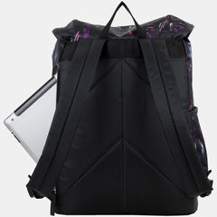 City Backpack With Double Rose Gold Buckles