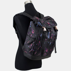 City Backpack With Double Rose Gold Buckles