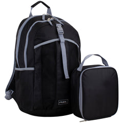 Double Compartment Backpack with Matching Lunch Bag