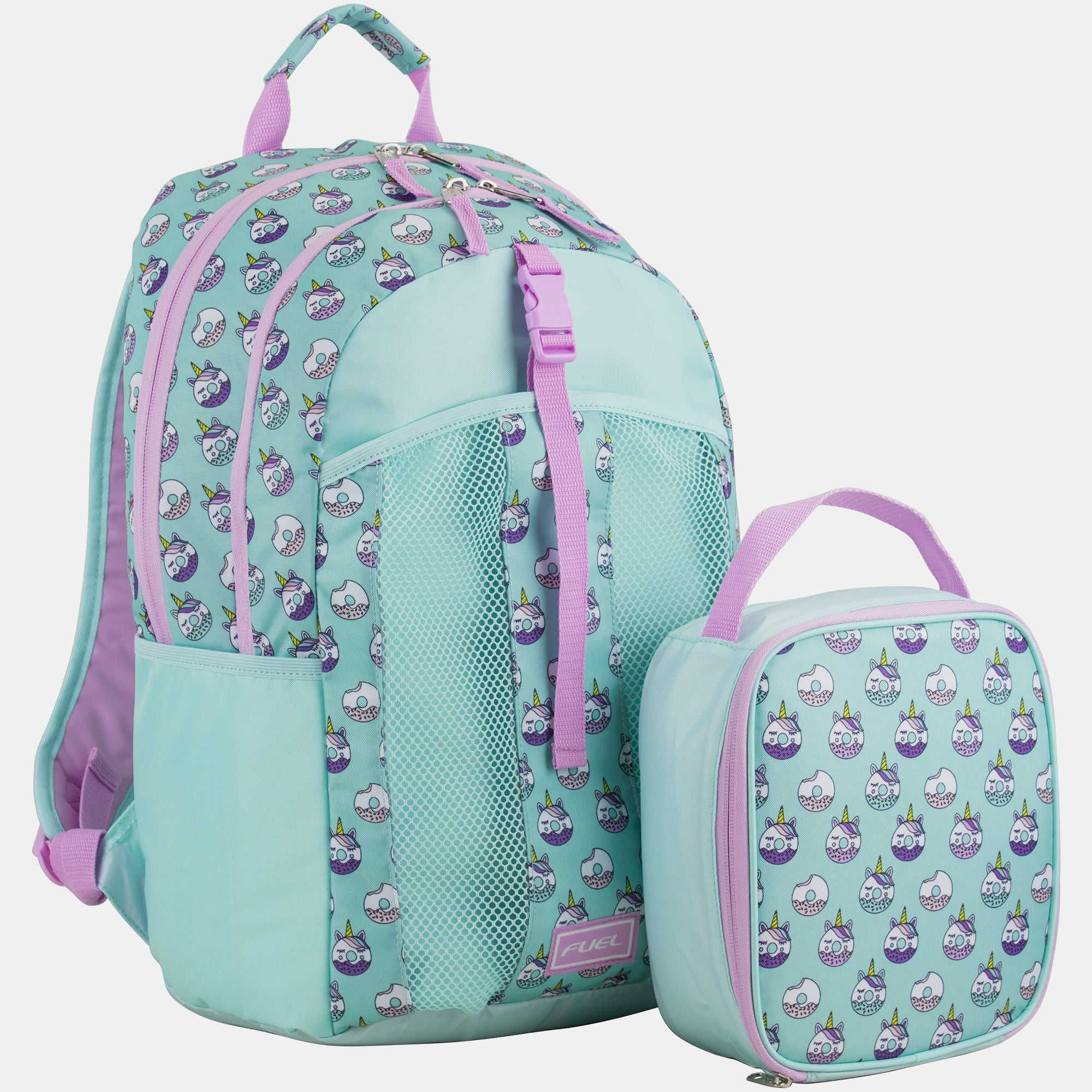 Double Compartment Backpack with Matching Lunch Bag