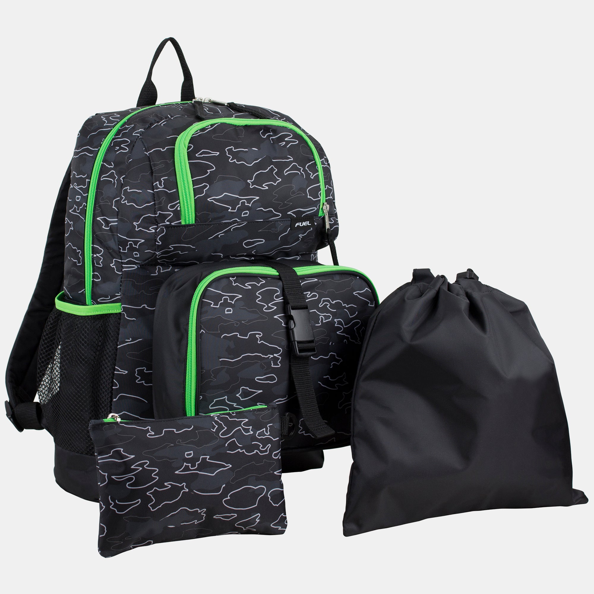 BOY 4 PIECES COMBO Green & Black