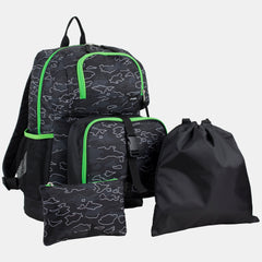 BOY 4 PIECES COMBO Green & Black