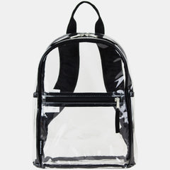 Clear Mini Dome Stadium Approved Backpack