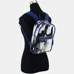 Clear Mini Dome Stadium Approved Backpack