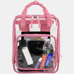 Double Handle Clear Backpack