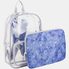 Success Clear Backpack Bundle w/ Laptop Case