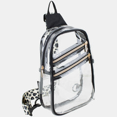 Stella Fashion Clear Sling Backpack