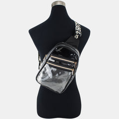 Stella Fashion Clear Sling Backpack