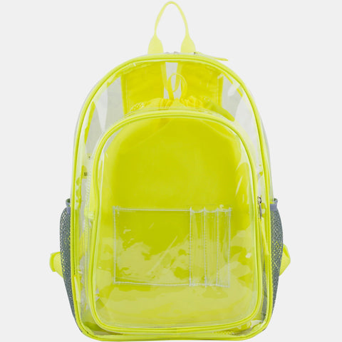 Clear Backpack & Cinch Sling Set