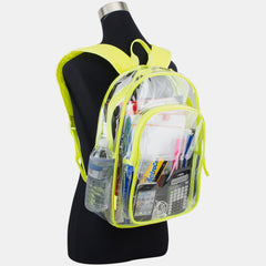 Clear Backpack & Cinch Sling Set
